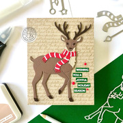 Holiday Reindeer - Christmas Fancy Die