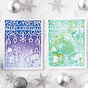 Merry Christmas Cover Plate - Craft Die
