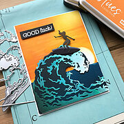 Surfs Up Fancy Die - Craft Die