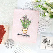 Lily of the Valley - Rubber Stamp