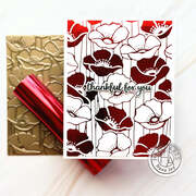 Poppy Field - Hot Foil Plate 