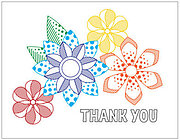 Pop Art Flowers - Stamp and Die