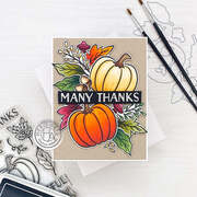 Grateful Pumpkin Bundle - Stamp And Die