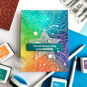 Color Layering Stellar Flowers - Stamp And Die