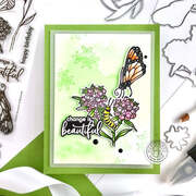 Monarch & Milkweed - Stamp And Die