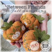 Between Friends - A Fall Sampling - Cross Stitch Book