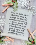The Night Before Christmas - Cross Stitch Pattern, different perspective #1. Select this picture to zoom in