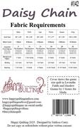 Daisy Chain - Quilt Pattern