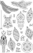 Ranger Folk Art Ornaments - Clear Stamp 