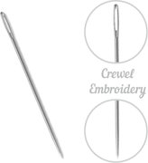 Crewel Embroidery Needles Size 9/3 - 16 ct. , different perspective #1. Select this picture to zoom in