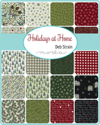 Holidays At Home Berry Red - Quilt Fabric
