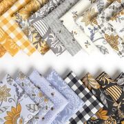 Borders Bees Floral - Milk - Quilt Fabric