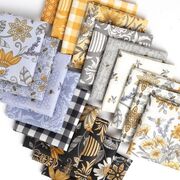 Borders Bees Floral - Milk - Quilt Fabric