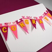 Trophy and Pennants - Craft Die, different perspective #3. Select this picture to zoom in