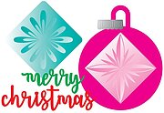 Christmas Indent Ornament - Craft Die