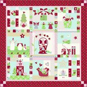 I Believe In Angels Flax - Angel Twigs Berry - Quilt Fabric