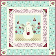 I Believe In Angels Flax - Angel Twigs Berry - Quilt Fabric