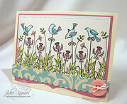 Bird Legs - Cling Stamp