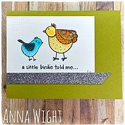 Birdie - Cling Stamp