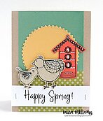 Birdie - Cling Stamp