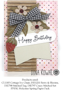 Cottage Ivy Chair - Cling Stamp