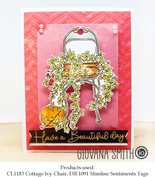 Cottage Ivy Chair - Cling Stamp