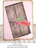 Pretty Wrapped Present - Clear Stamp
