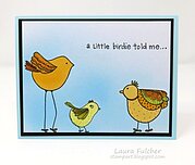Bird Legs 2 - Cling Stamp