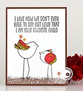 Bird Legs 2 - Cling Stamp