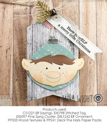 Elf Ornament - Impression Obsession Craft Die
