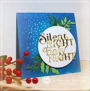 Silent Night - Impression Obsession Craft Die