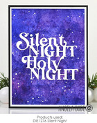 Silent Night - Impression Obsession Craft Die