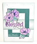 Small Bloom 2 - Cling Rubber Stamp