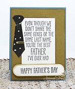 Best Father - Cling Stamp
