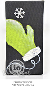 Hat & Mitten - Craft Stencil 