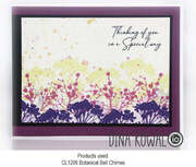 Botanical Bell Chimes - Clear Stamp