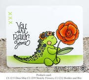 Dino-mite - Clear Stamp