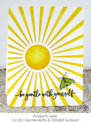 Gentle Moths - Clear Stamp