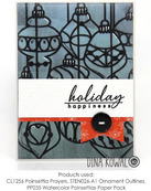 Poinsettia Prayers - Clear Stamp