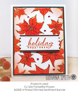 Poinsettia Prayers - Clear Stamp