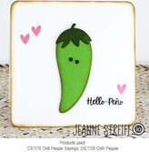 Chili Pepper Sayings - Clear Stamp