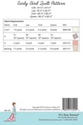 Early Bird - Quilt Pattern
