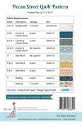 Pecan Street - Quilt Pattern