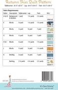 Autumn Skies - Quilt Pattern