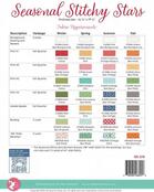 Seasonal Stitchy Stars - Quilt Pattern