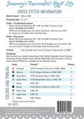 Shelf Life - January - Cross Stitch Pattern