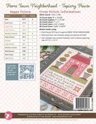 Home Town Neighborhood Topiary - Cross Stitch Pattern