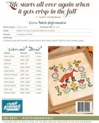 Fox Trot - Cross Stitch Pattern