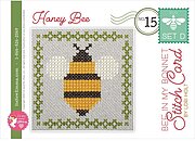 Bee In My Bonnet - Stitch Cards Set D - Cross Stitch Pattern