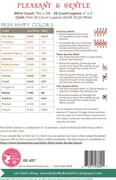 Prim Stitch Series #8 Pleasant - Cross Stitch Pattern